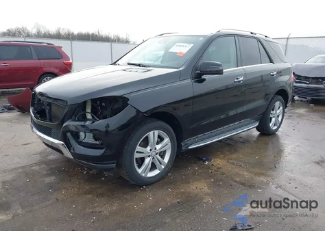 2013 Mercedes-Benz Ml 350 4Matic из США, поврежденный, VIN 4JGDA5HB9DA224395
